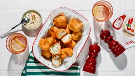 Цветная капуста в хрустящем пивном кляре