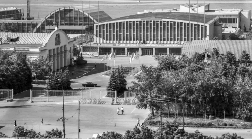 Спортивный комплекс ЦСКА. 1980-е гг. Фото В. Егорова