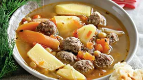 Рецепты с приправами, мясом и нутом