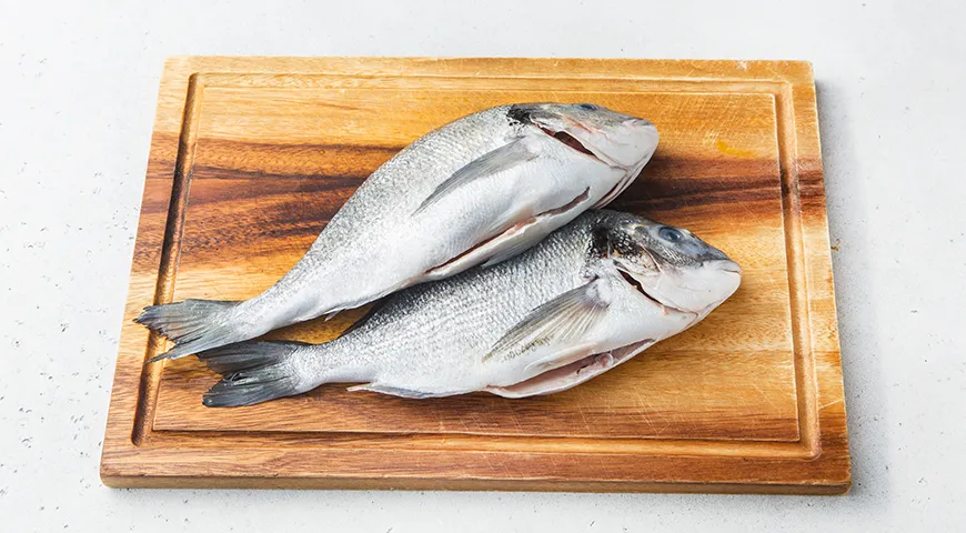 Дорада на электрогриле