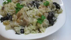 Рецепты с грибами, курятиной и сыром полутвёрдым