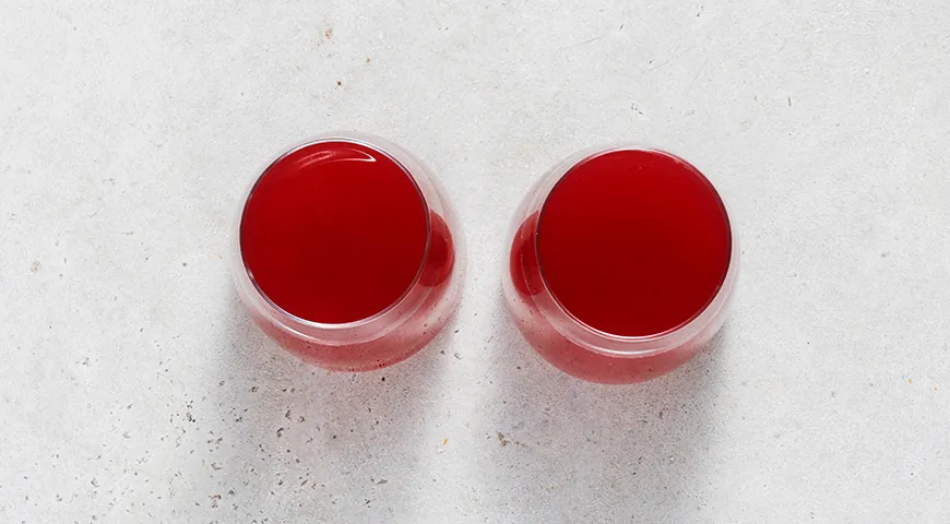 Желе из компота с желатином