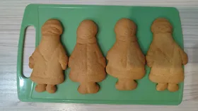 Новогоднее медовое печенье