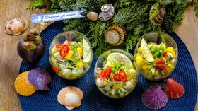 Рецепты с рыбой и манго