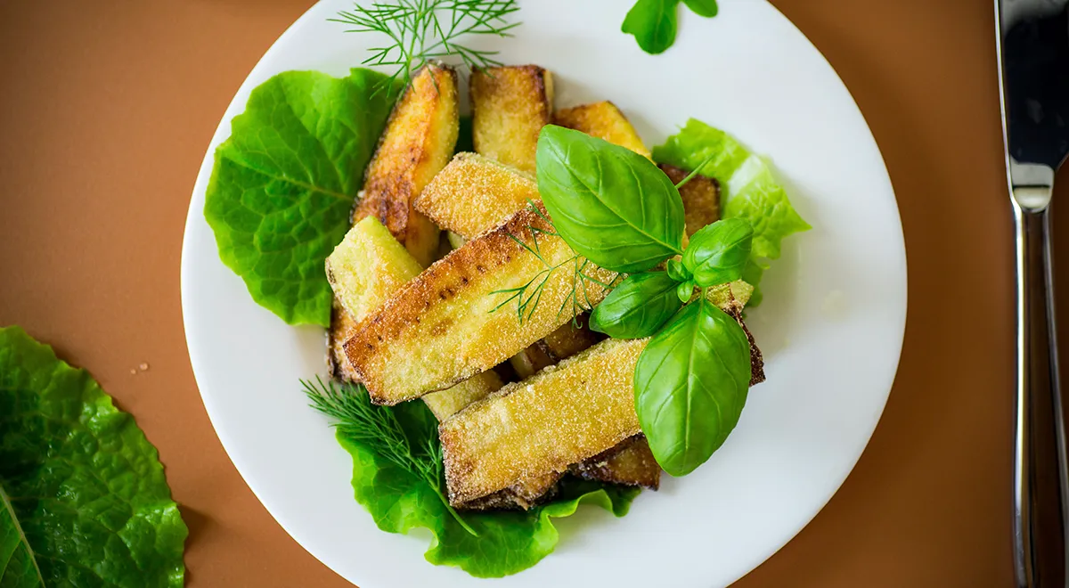 Кабачки в аэрогриле