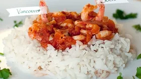 Рецепты с маслом растительным, рисом и креветками