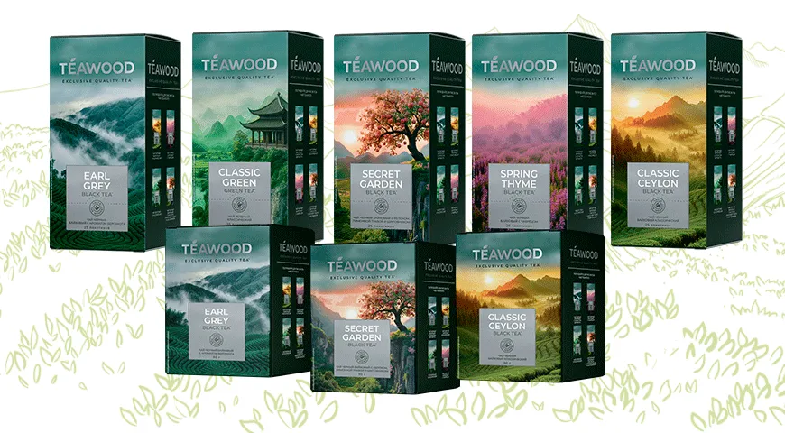 5 вкусов и вдохновляющих историй чая Teawood