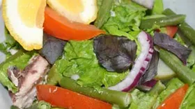 Рецепты с рыбой, маслом растительным и бобами