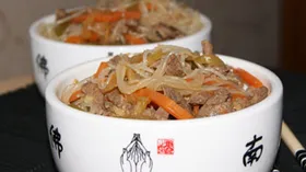 Простые рецепты с морковью и фунчозой