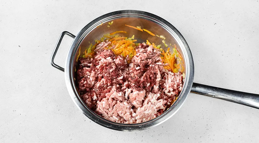 Ленивая лазанья на сковороде