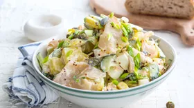 Рецепты с каперсами, рыбой и салатом