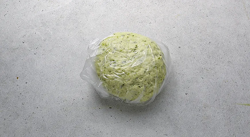 Бисквиты с козьим сыром и зеленью