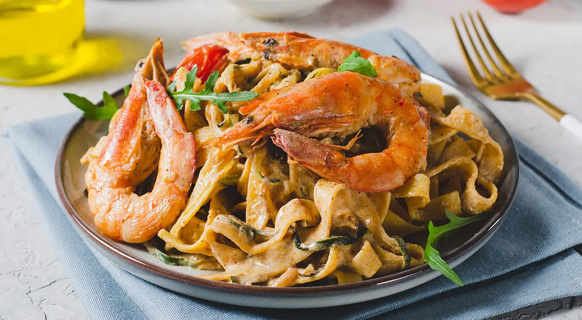 Паста с креветками: как просто приготовить блюдо, как в лучших ресторанах
