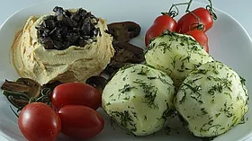 Рецепты с грибами, картофелем и томатами