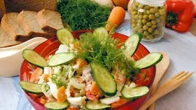 Простые рецепты с майонезом и горохом
