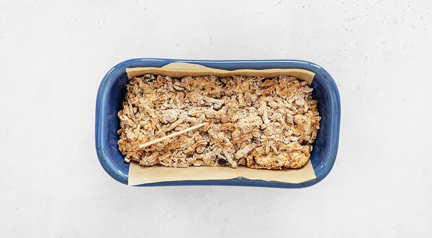 Постный яблочный кекс