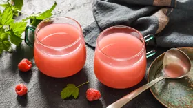 Кисель из малинового варенья