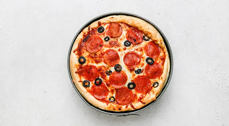 Многослойная пицца-торт