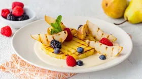 Рецепты на обед с морепродуктами и грушей