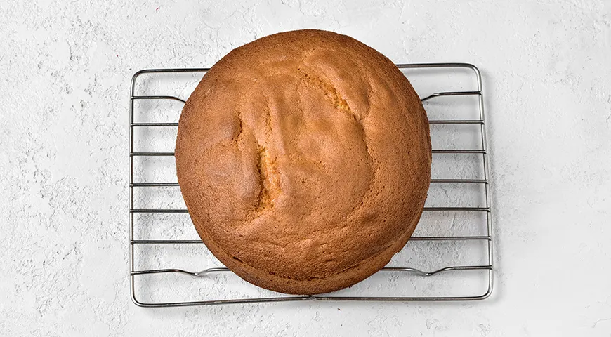 Высокий бисквит без разделения яиц