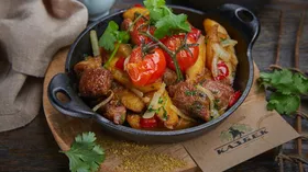 Рецепты на обед с уксусом и свиной шеей