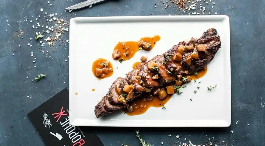 Грибной соус к мясу