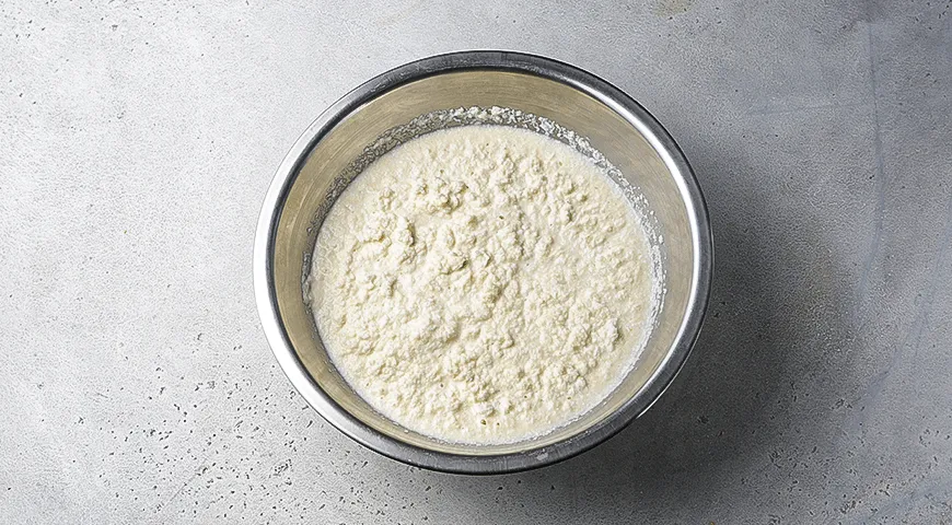 Манник с айраном