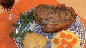 Рецепты с чесноком, свининой и вином