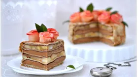 Рецепты с кисломолочными продуктами, мукой и мятой