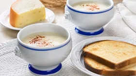 Луковый суп со сливками