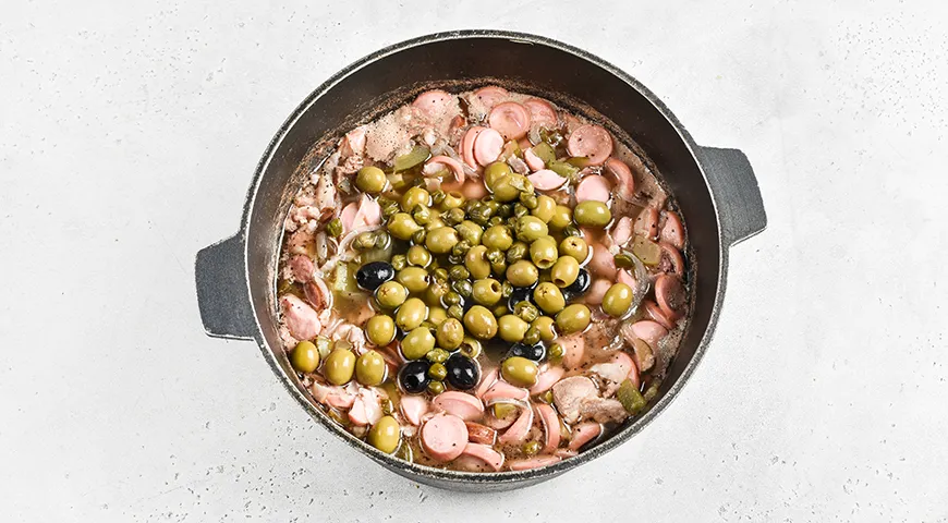 Солянка в казане