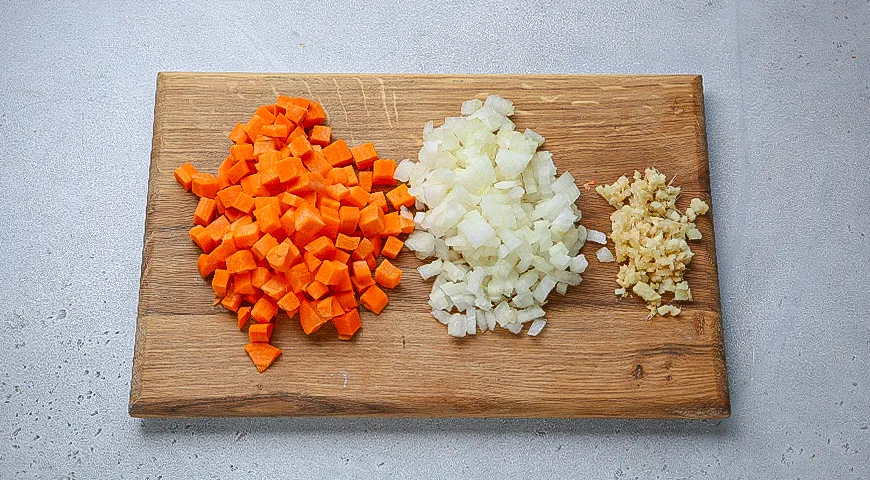 Морковный суп с тахини и имбирем