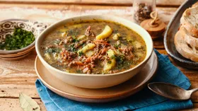 Рецепты с говяжьим фаршем жирным и картофелем