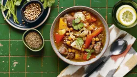 Рецепты с бобовыми и бараниной