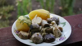 Рецепты с овощами, сметаной и сыром Российский