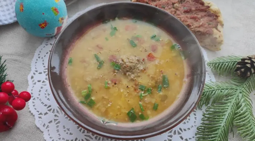 Армянский суп с фрикадельками Кололик