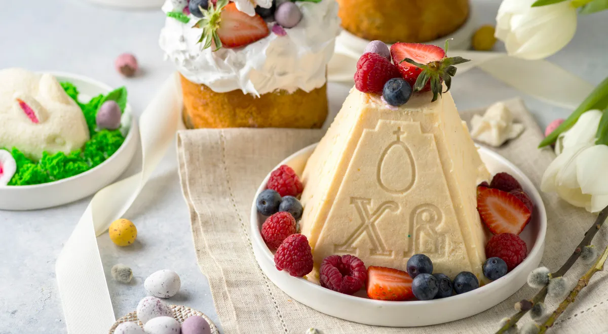 Пасха с вареной сгущенкой