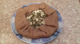 Галета с творогом и щавелем