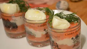 Рецепты с рыбой, сыром сливочным и яйцом
