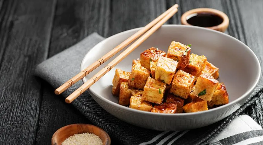 Сыр тофу – источник растительного белка и одновременно диетический продукт