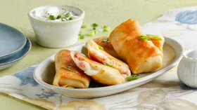Рецепты с молочной продукцией, мукой пшеничной и сыром Моцарелла