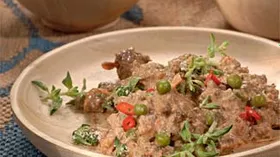 Рецепты с приправами, кисломолочными продуктами и горохом