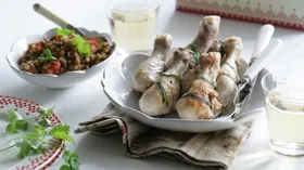 Рецепты с маслом оливковым, кинзой и бобами