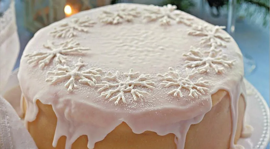 Снежный торт