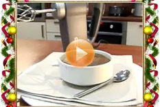 Яичное суфле с яблоками в духовке