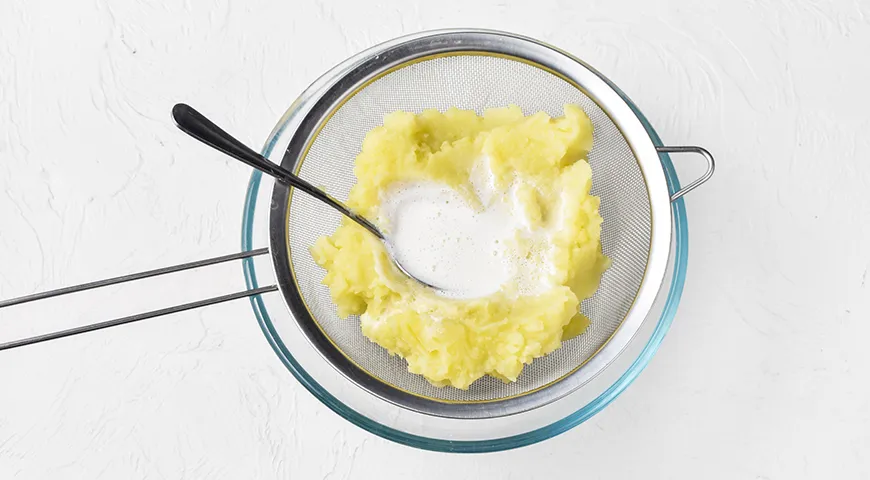 Кулич с картошкой