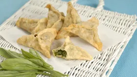 Тесто  с шпинатом