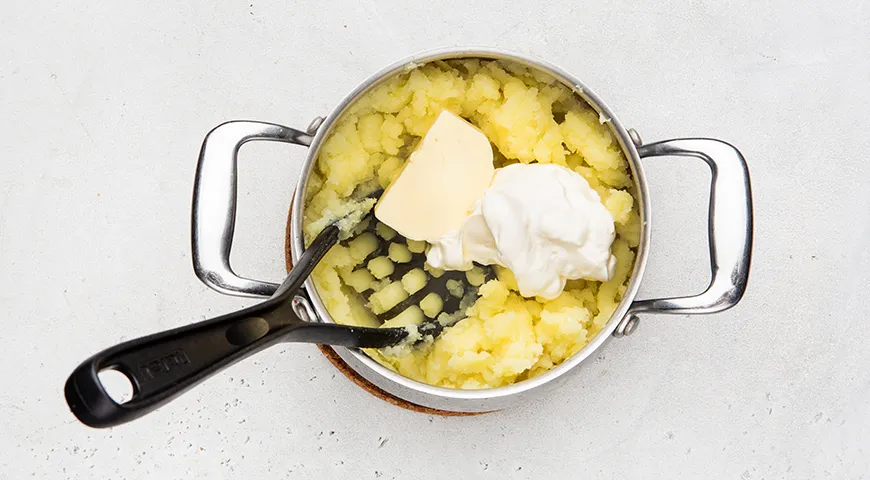 Пюре с добавлением сметаны