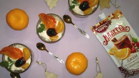 Простые рецепты с кисломолочными продуктами и мандарином