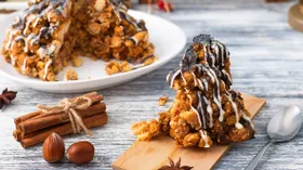 Рецепты с кисломолочными продуктами, мукой и грецким орехом